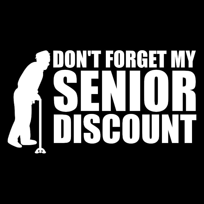 N’oubliez pas ma réduction senior Older S