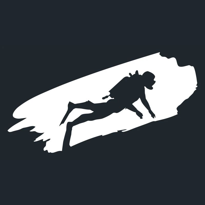 Divers diving underwater