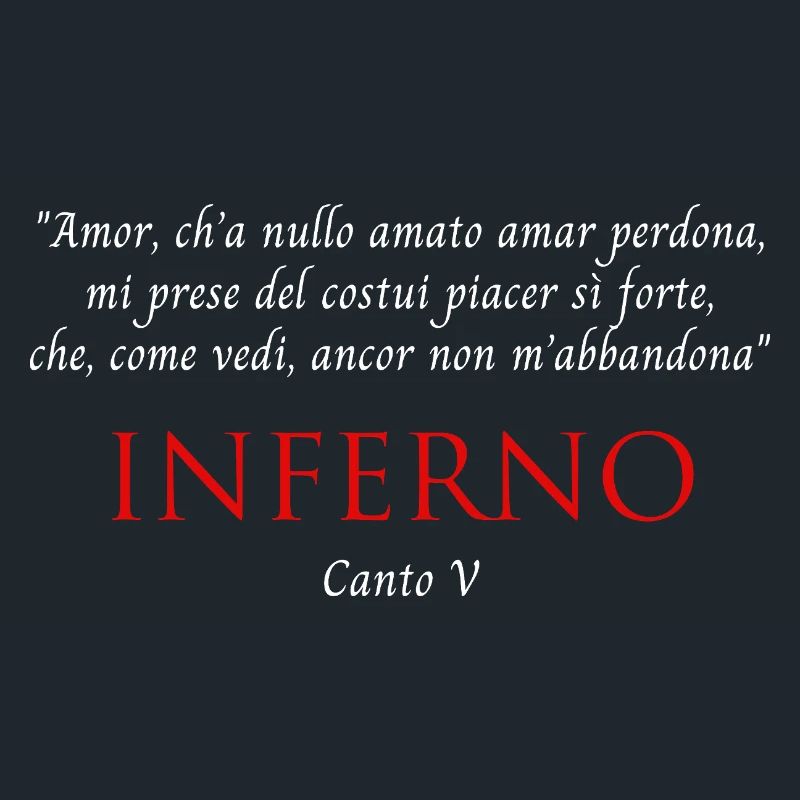 Inferno Canto V Divine Commedy Amor ch'ha nullo