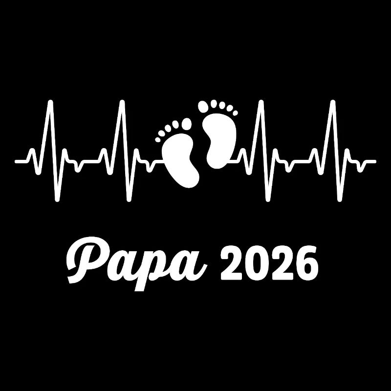 Dad 2026 Father's Day Gift Father Heartbeat