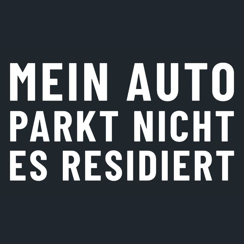 My car doesn't park, it resides
