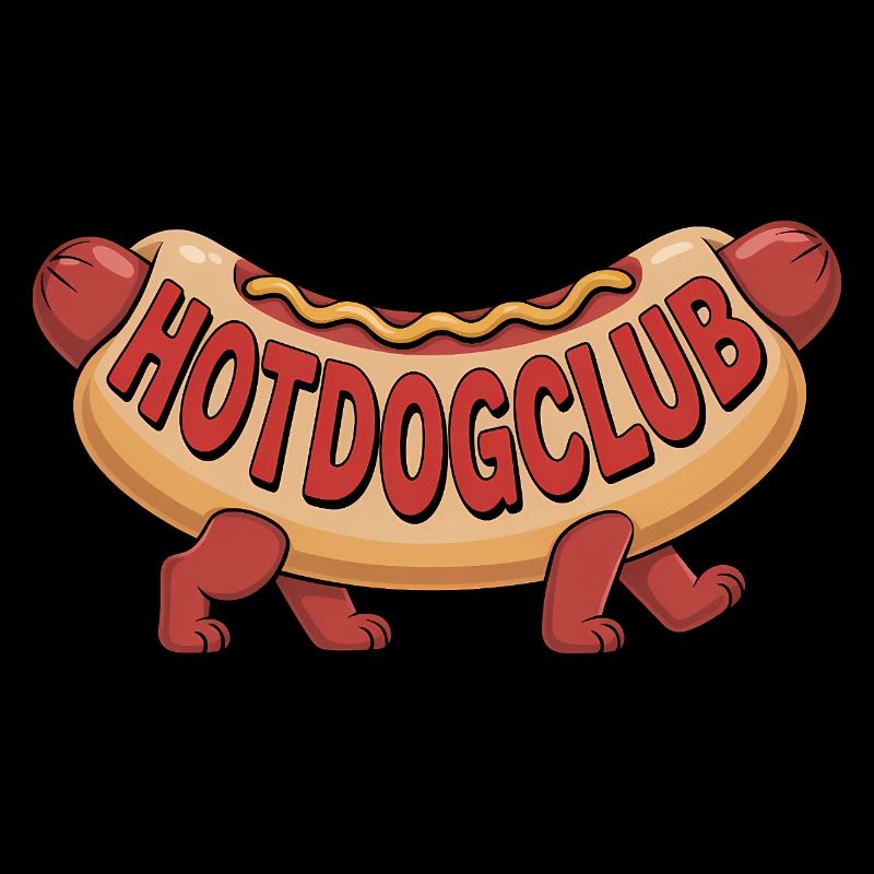 Club de hot-dogs - Un design de restauration rapide cool