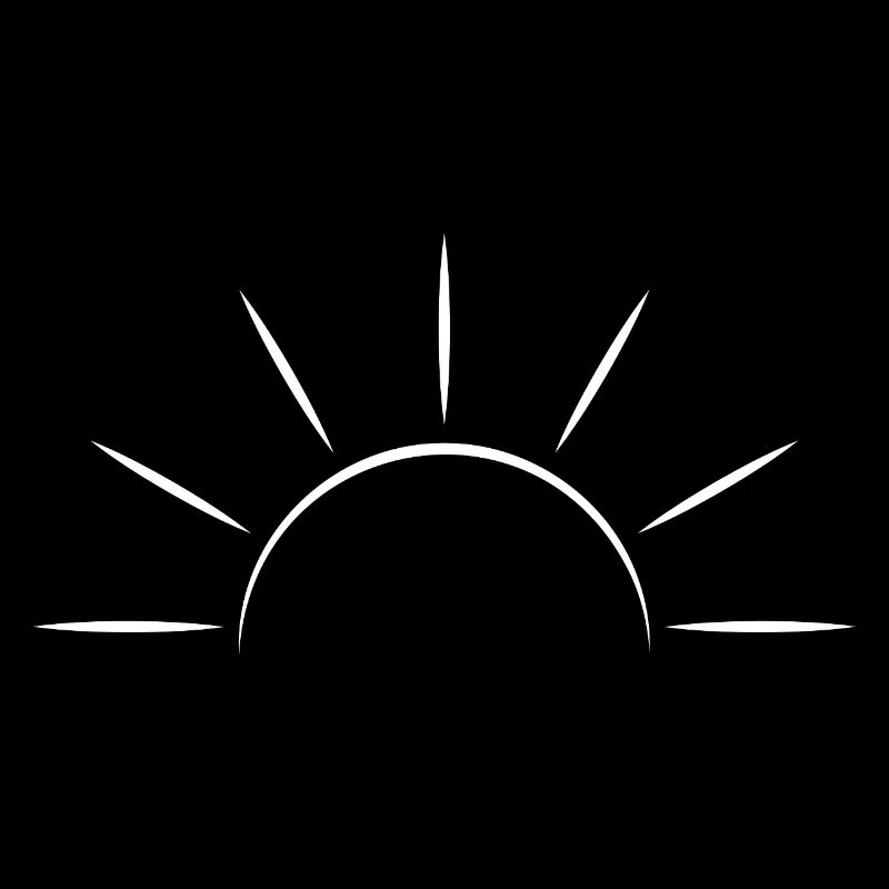 Sunrise white - Minimal Design