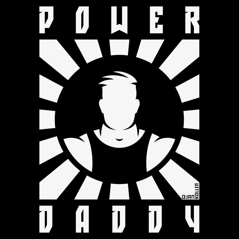 Power Daddy (Papa / Papa / Shine / Blanc)