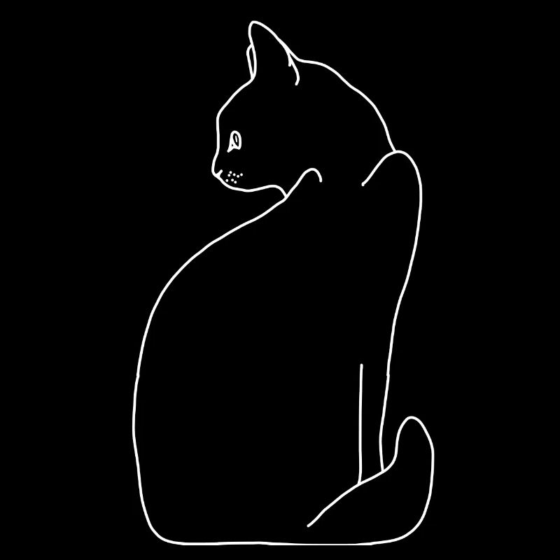 Katze lineart