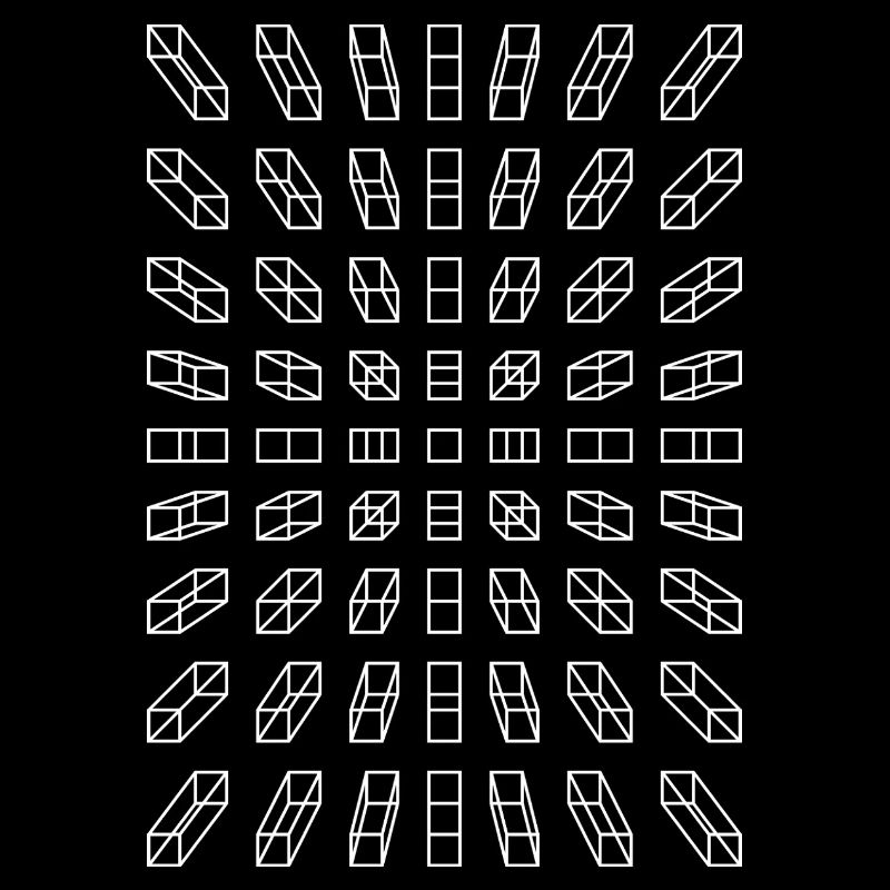 Hypno Bars : Pixels, Illusion & Rétro