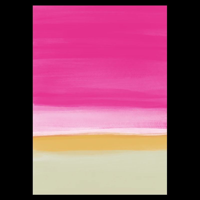 Line study pink yellow