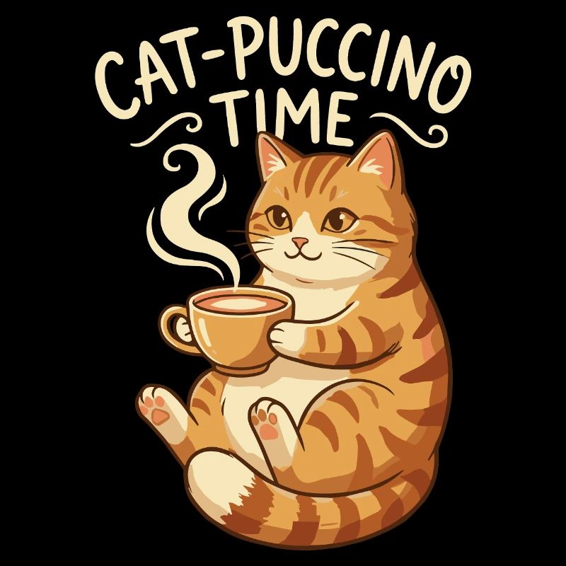 Cat Puccino Temps Café pour chats