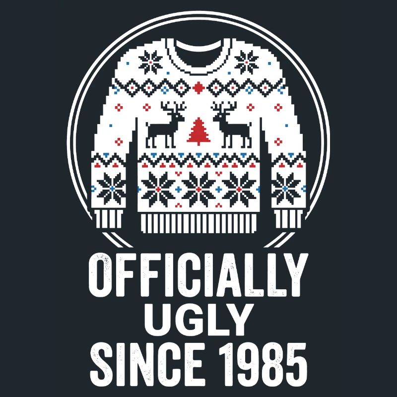 Offiziell Ugly 1985 Weihnachtspullover