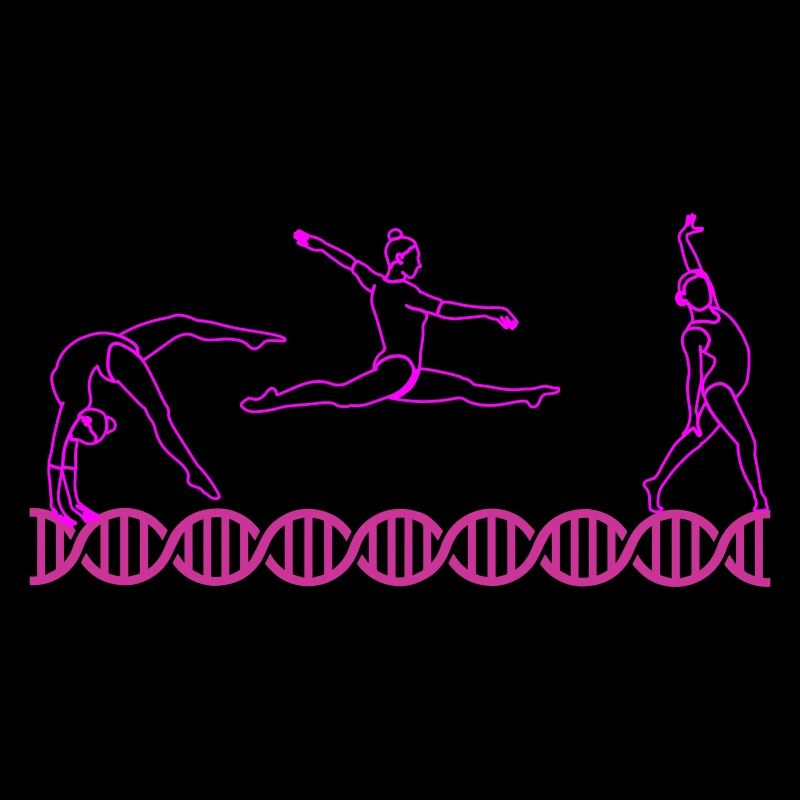 Turnen Gymnastics DNA DNS | Farben änderbar