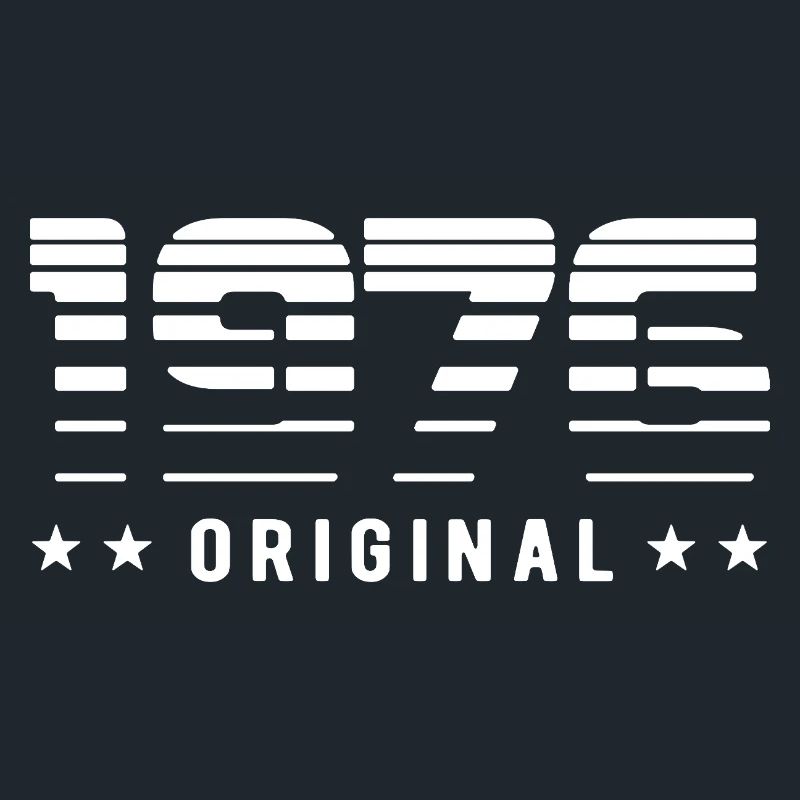 1976 Original Retrodesign | Geburtstag