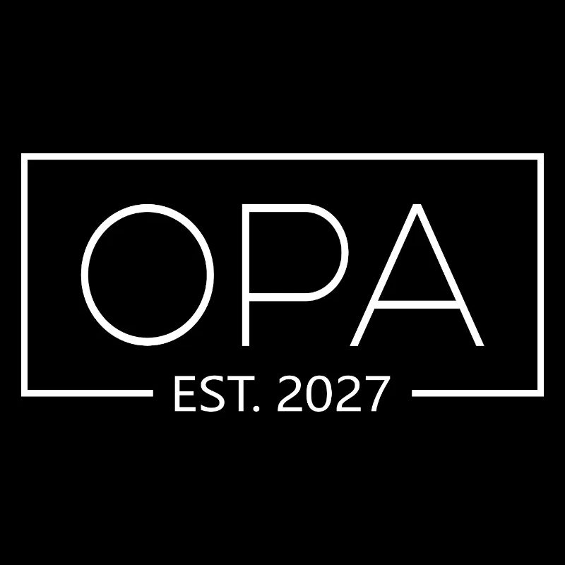 Opa est. 2027 Werdender Opa 2027