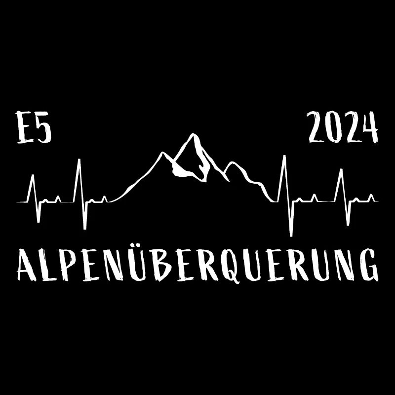 E5 Alpenüberquerung 2024 - Herzschlag - Berge