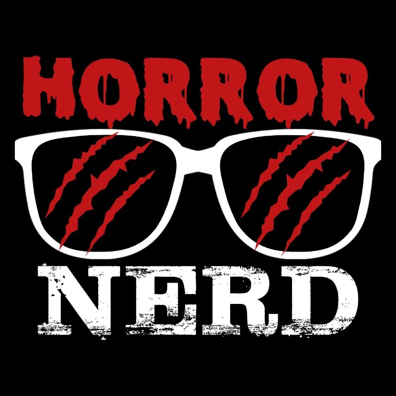 Conception de nerd d’horreur pour un fan de films d’horreur