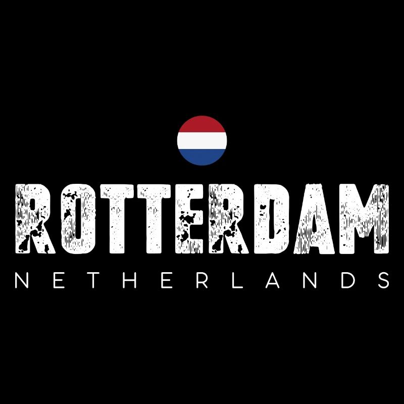 Emblème de la ville audacieuse de Rotterdam