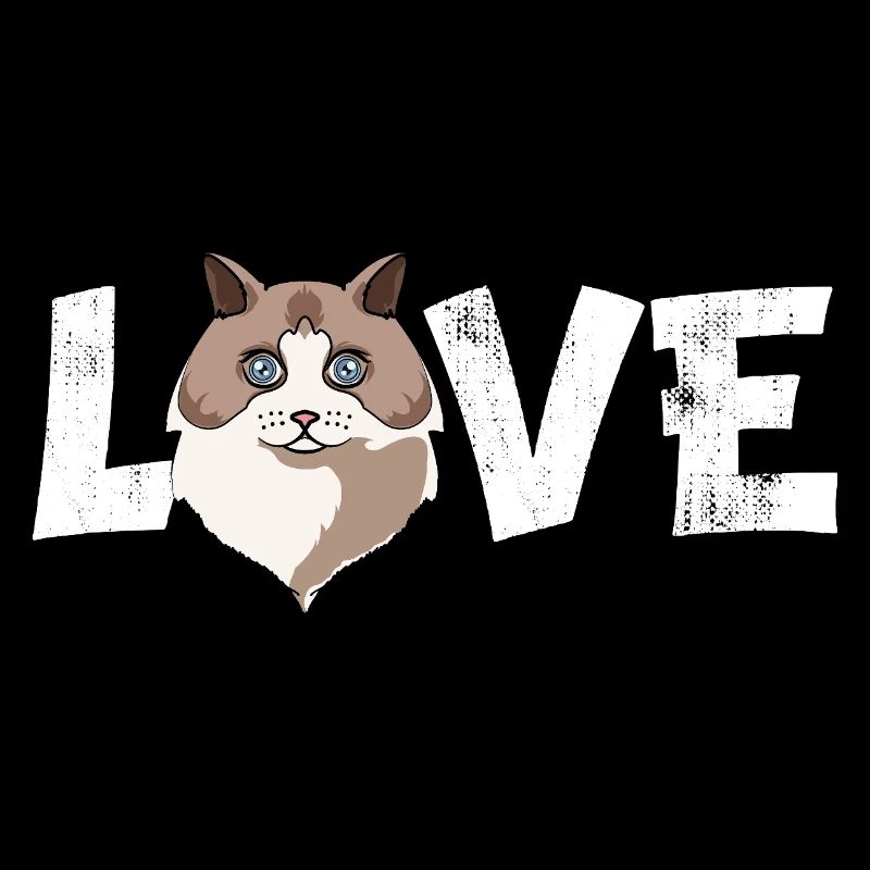 Ragdoll Chat Amateur de Chat Maman Chat Papa Chaton