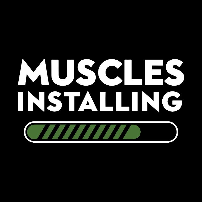 Muscles Installing Fortschritt Grafik