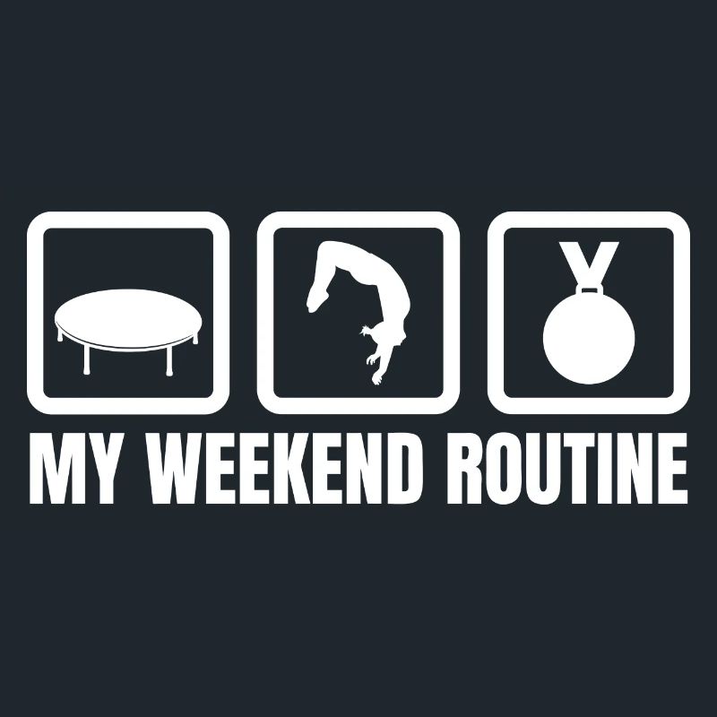 Routine du week-end trampoline