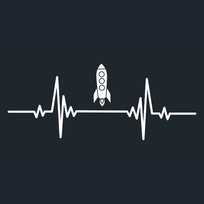 Fusée spatiale Heartbeat fat