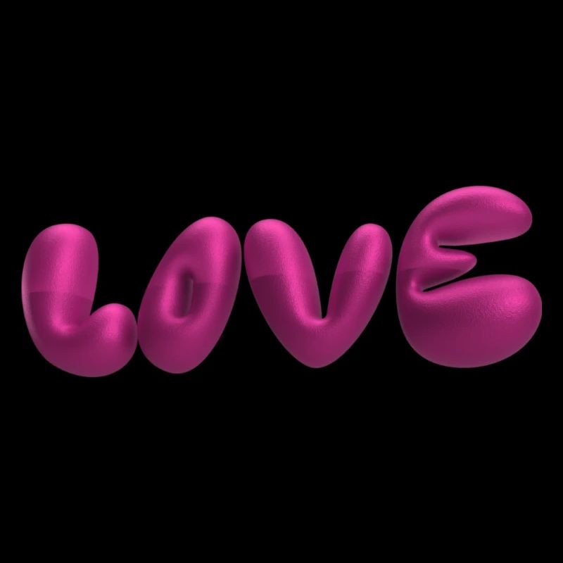 Love,3D,Letters,Balloon,3D,Love,Metallic