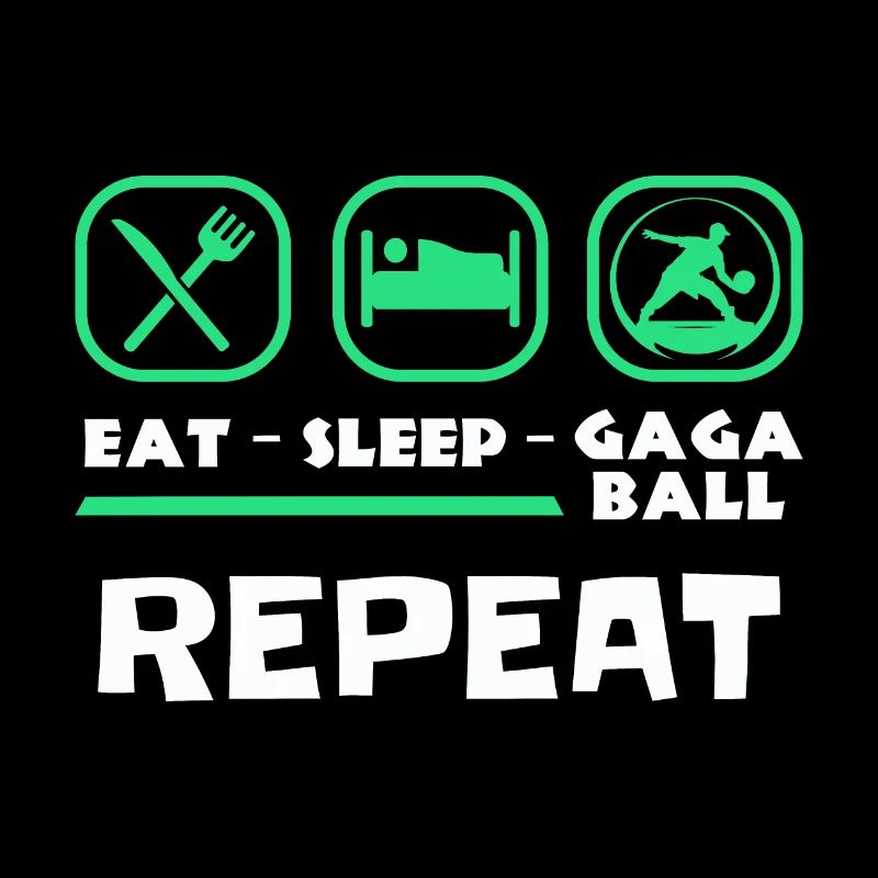 Manger Dormir Gagaball Répéter