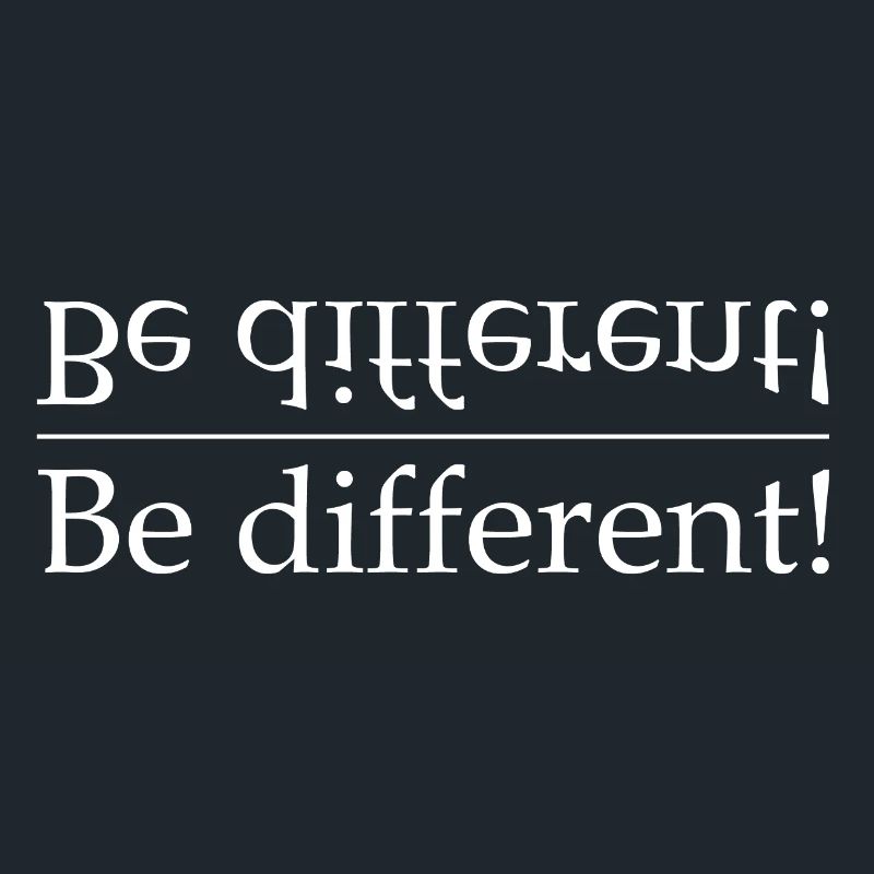 Une typographie de contraste différente