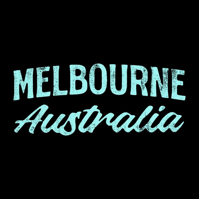 Melbourne Australie Voyage Vintage