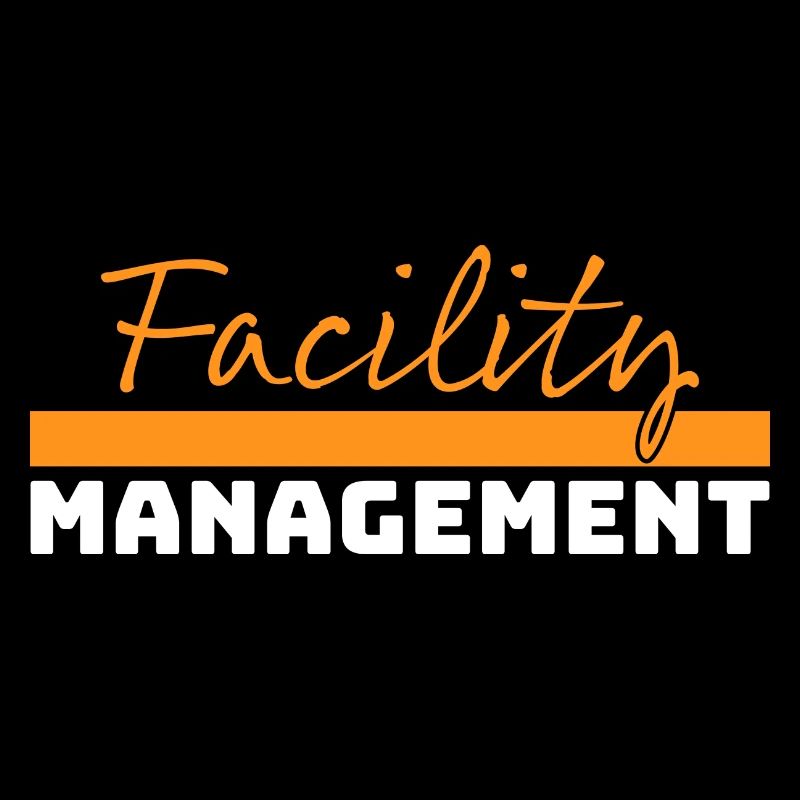 Tshirt Facility Management blanc orangé