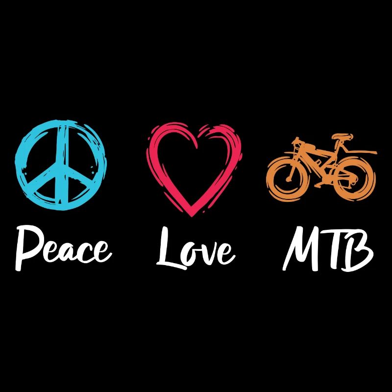 Amour de la paix VTT