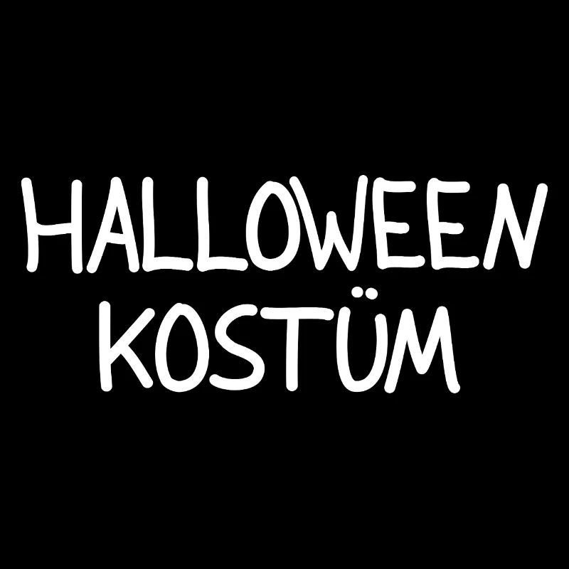 Lettrage de costume d'Halloween