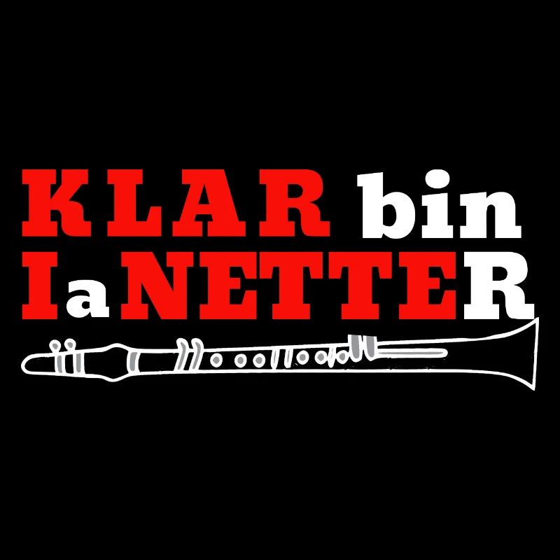 Klarinette - Klar bin I a Netter - Klarinettist