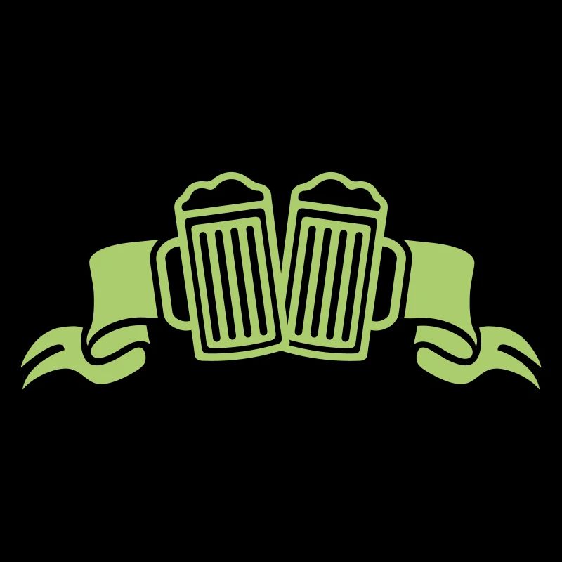 Green Beer Glasses Ceremony