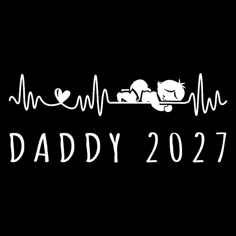 Annonce de bébé Heartbeat 2027 Grossesse
