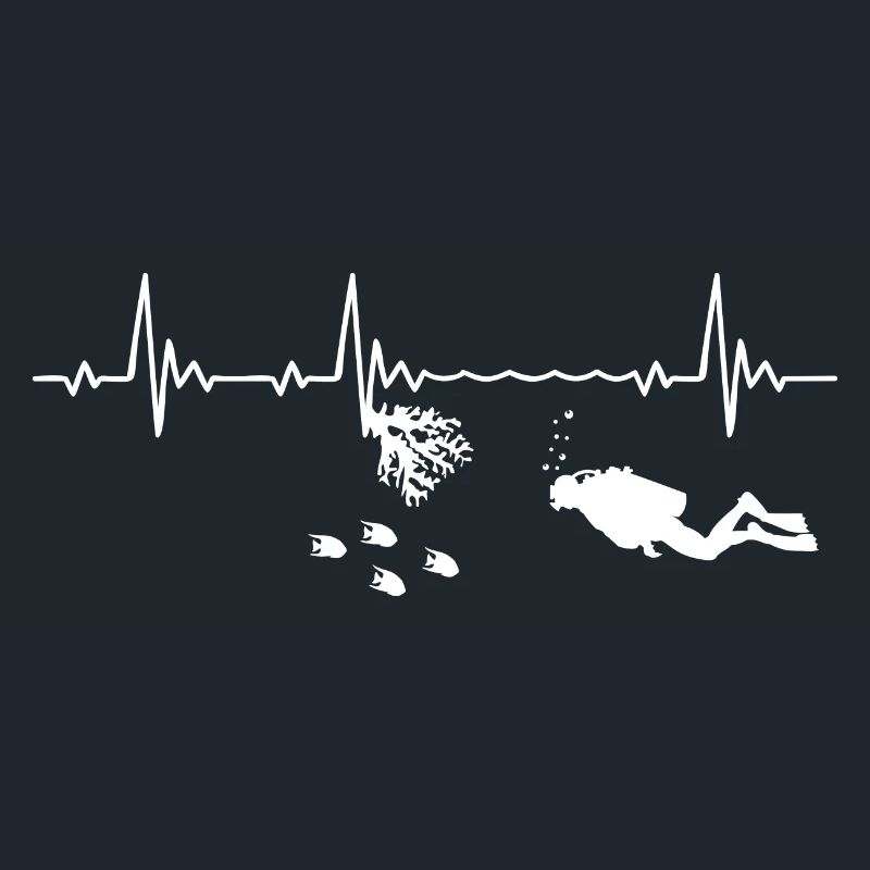 Plongeur plongeur Pulse Puls ECG