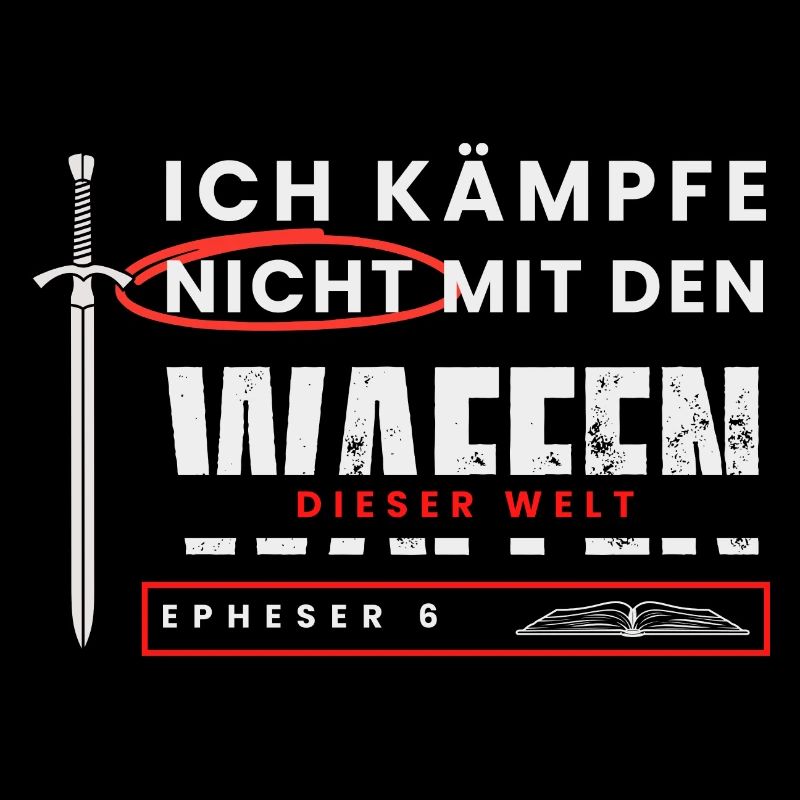 Ich kämpfe nicht mit den Waffen dieser Welt - Eph6