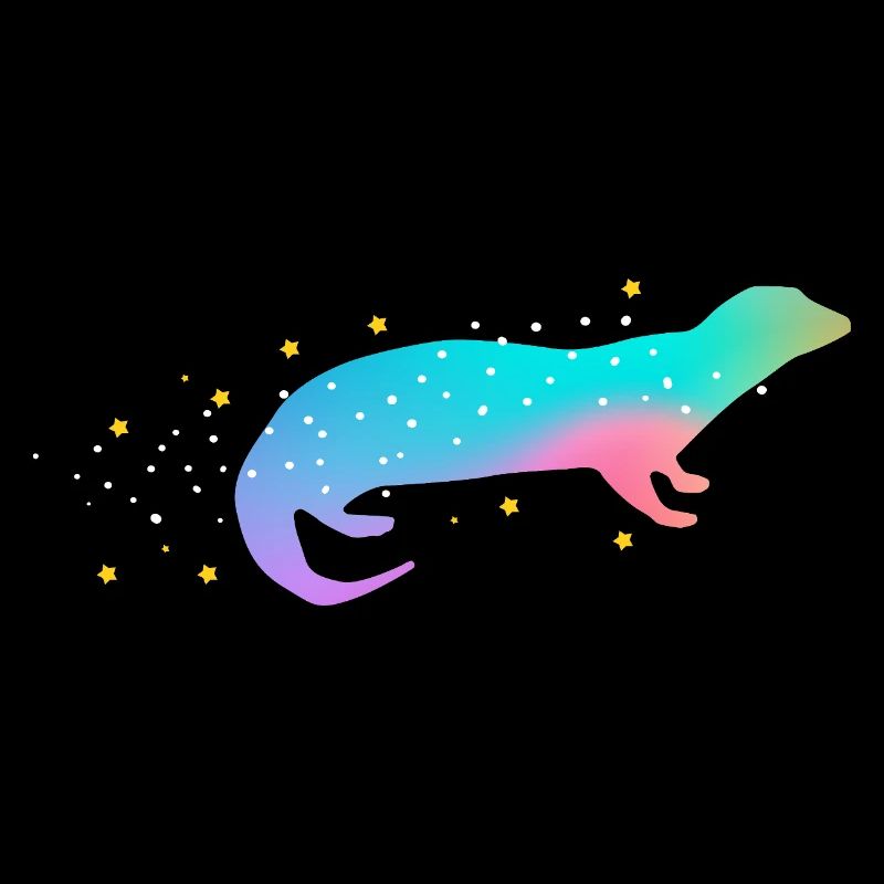 Dégradé de loutre de mer