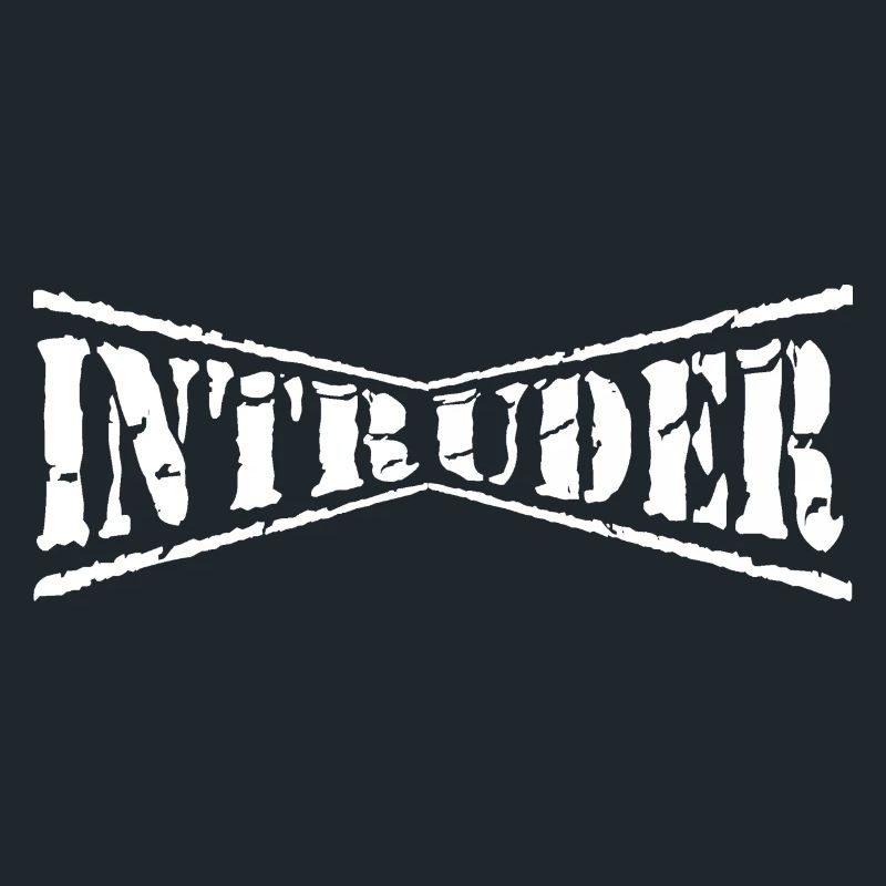 intrus hacker intrus clan sticker ordinateur