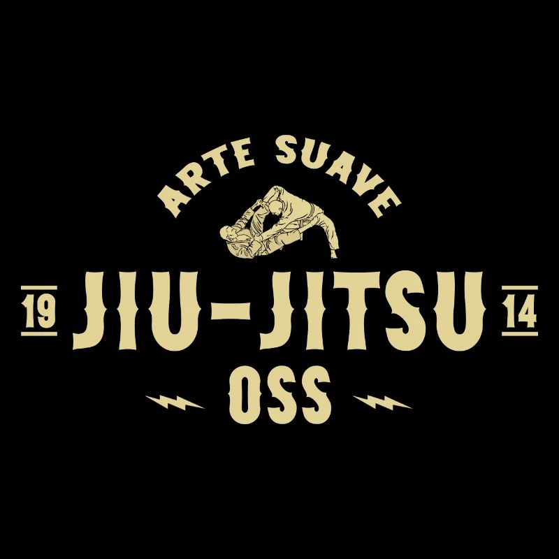 Chemise de Jiu Jitsu Brésilien Arte Suave Oss BJJ