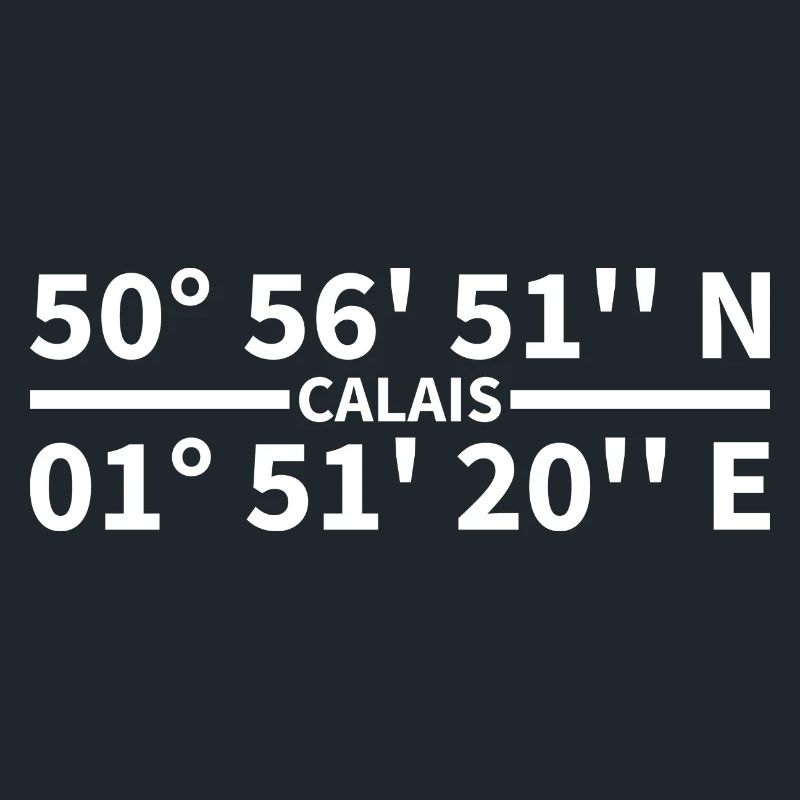 Coordonnées de Calais