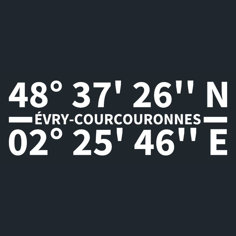 Évry-Courcouronnes coordinates