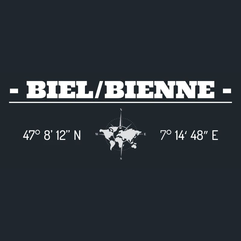 Coordinates Biel/Bienne