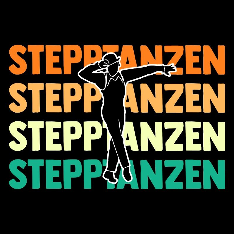 Tänzer Stepptanz