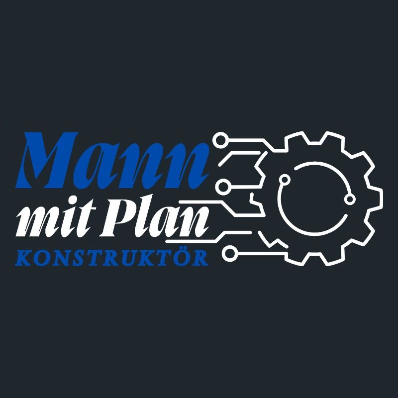 Mann mit Plan - Konstruktör, Konstrukteur