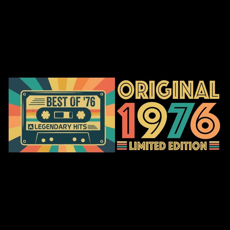 Cassette rétro édition limitée 1976