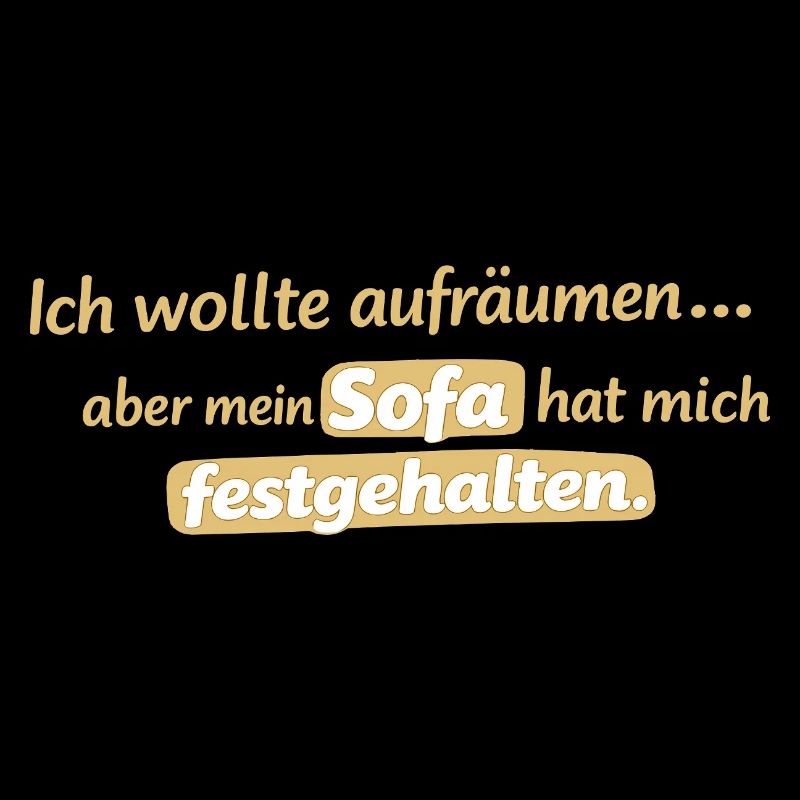 Sofa shackles: Tidying up refused