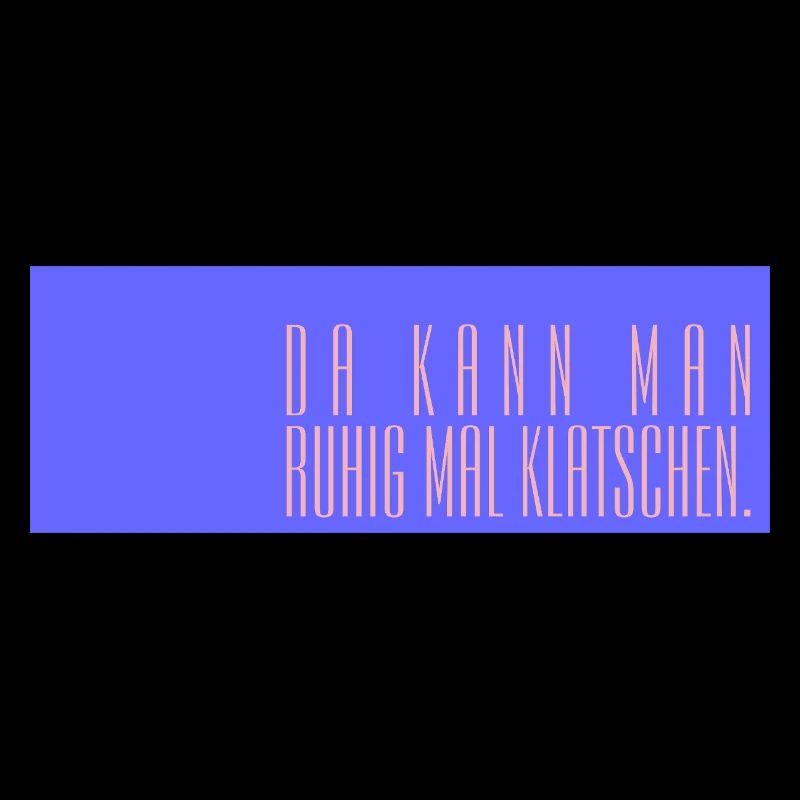 Da kann man ruhig mal klatschen
