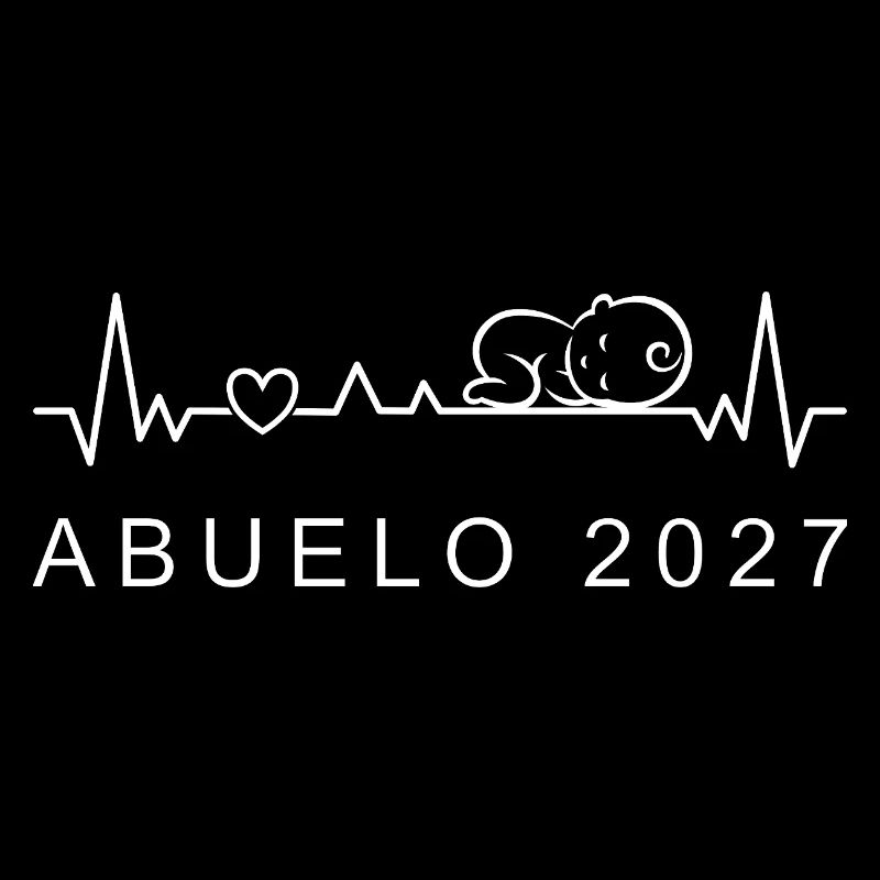 Futuro Abuelo 2027 Latido Corazón Anuncio Embarazo