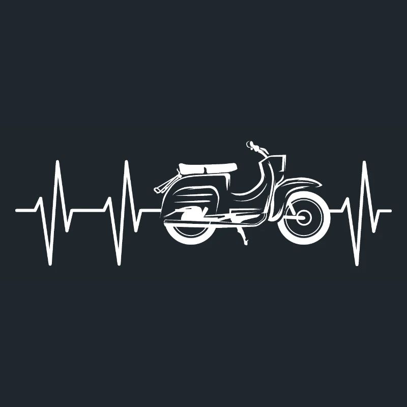 Simson Schwalbe Schwalbefahrer Heartbeat Pulse