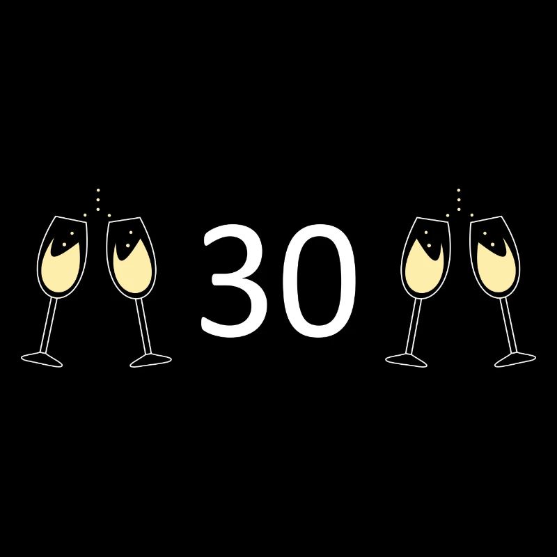 30.Geburtstag 30 Jahre Jubiläum