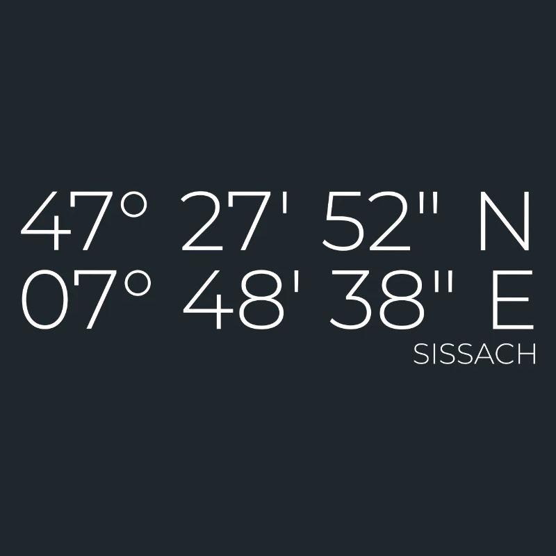 Coordinates Sissach, Switzerland